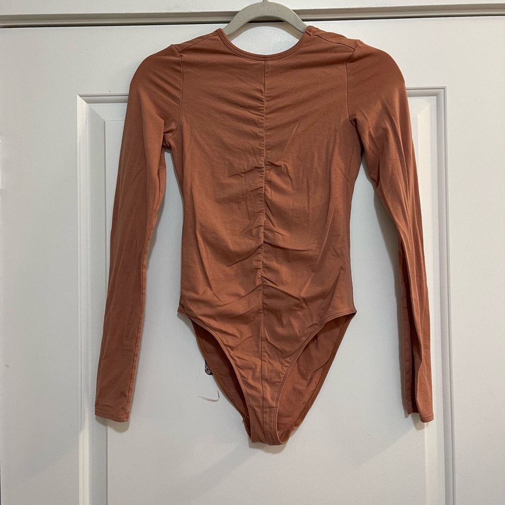 Richer Poorer The Shirred Bodysuit
